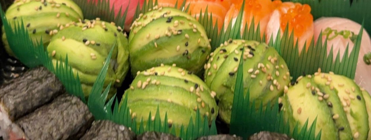 Avocado Nigiri.