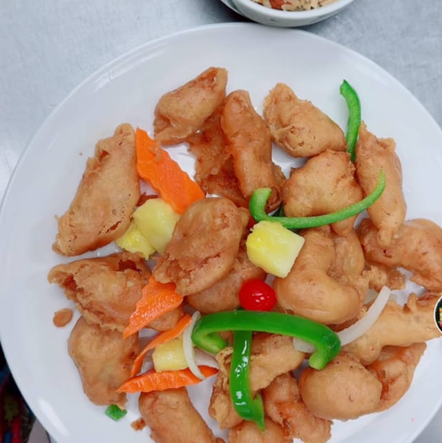 Sweet and Sour Chicken Lunch.