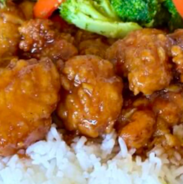 Orange Chicken Lunch.